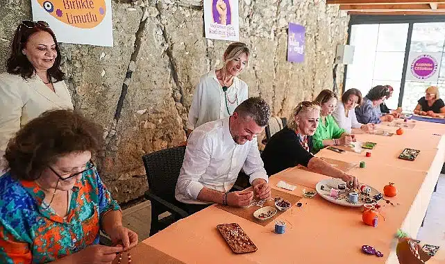 Bucalı kadınların emeği çocukların yanında