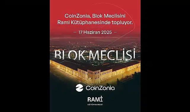 CoinZonia Medya Grubu, Blok Meclisi ile kripto ekosistemini Rami Kütüphanesi’nde buluşturuyor