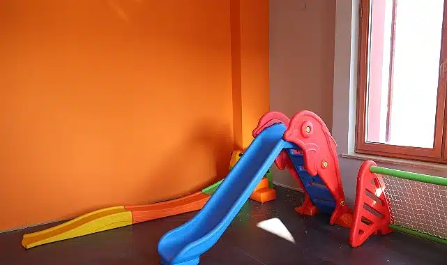 Elmalı Kreş ve Gündüz Bakımevi’nin hazırlıkları sürüyor