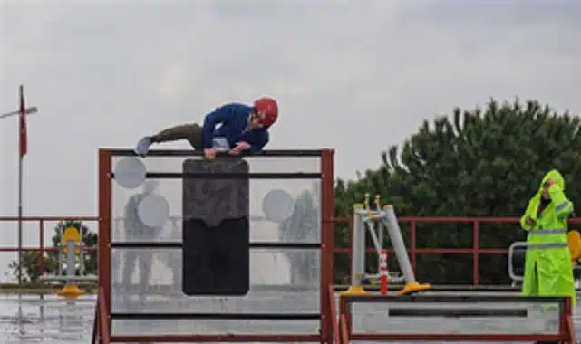 İtfaiyeci olmak için ter döküyorlar