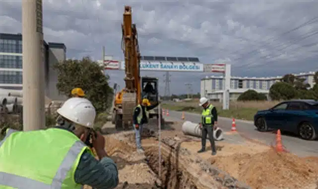 İZSU’dan 8 ilçede 200 milyon liralık yağmur suyu ayrıştırma yatırımı