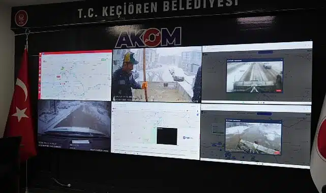 Kar yere düştü, ekipler sahaya indi