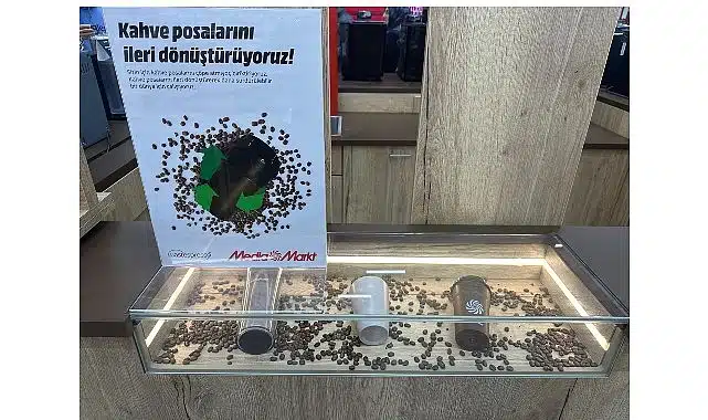 MediaMarkt Türkiye’nin kahve posaları ileri dönüşümle yeniden hayat buluyor