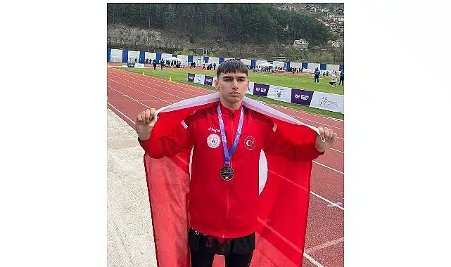 Osmangazili milli atletten dünya üçüncülüğü