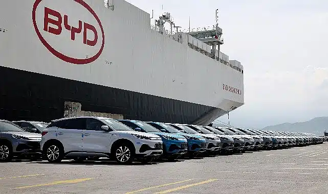 Türkiye’deki Yüksek Satış Adetleri BYD’nin Dev Araç Gemisi “BYD CHANGZHOU”yu Ülkemize Getirdi