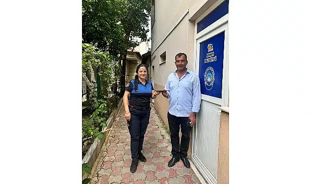 Zabıta ekipleri kayıp telefonu sahibine ulaştırdı