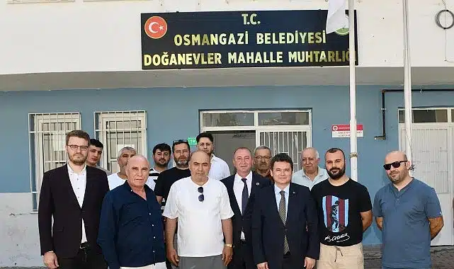 Başkan Aydın Doğanevler mahalle sakinleriyle buluştu