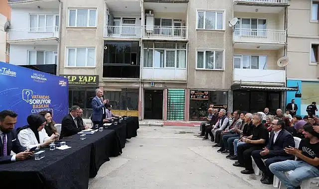 Başkan Taban Osmaniye Mahallesi sakinleriyle buluştu