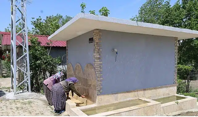 Büyükşehir, kırsal mahallelere su deposu inşa ediyor