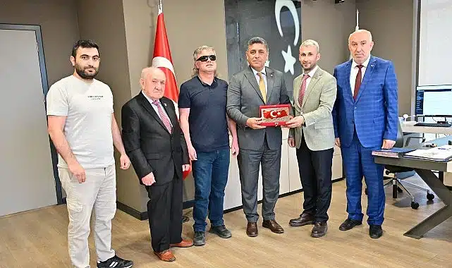 Genel Sekreter Burak Deste, dernek temsilcilerini ağırladı