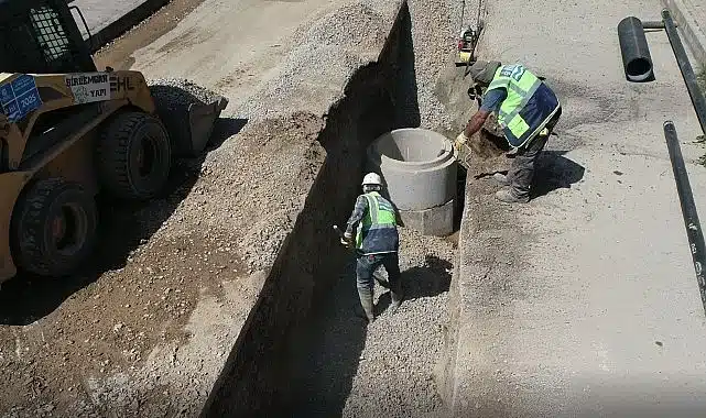 İSU’nun Gölcük Çiftlik Mahallesi’ndeki Altyapı Çalışmaları Tüm Hızıyla Sürüyor