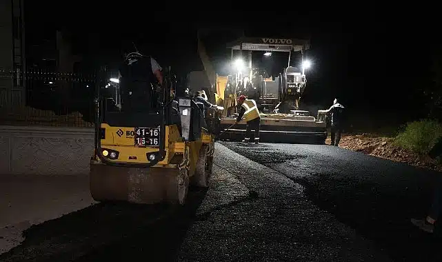 Kartepe Fatih Sultan Mehmet Mahallesi’nde Gece Mesaisi