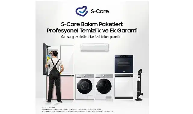 Samsung, ev aletleri için profesyonel bakım hizmeti başlattı