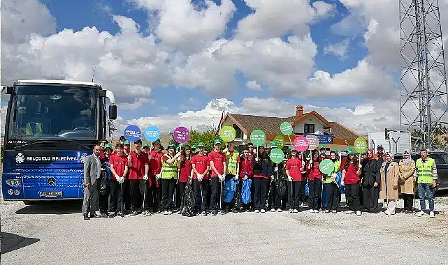 Selçuklu Çevre Temizliği Etkinliği ile farkındalık oluşturmaya devam ediyor