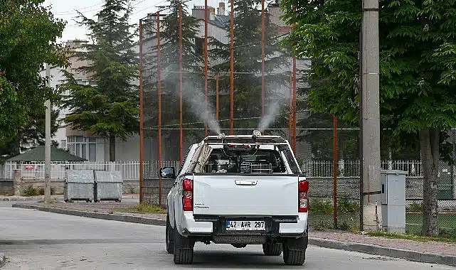 Selçuklu’da ilaçlama çalışmaları başladı