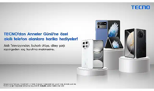 TECNO’dan Anneler Günü’ne özel akıllı telefon alanlara harika hediyeler!