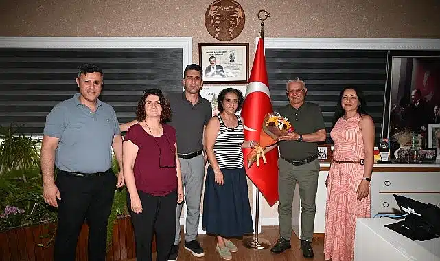 Tekirova Halit Narin İlköğretim Okulu’ndan Başkan Topaloğlu’na Ziyaret