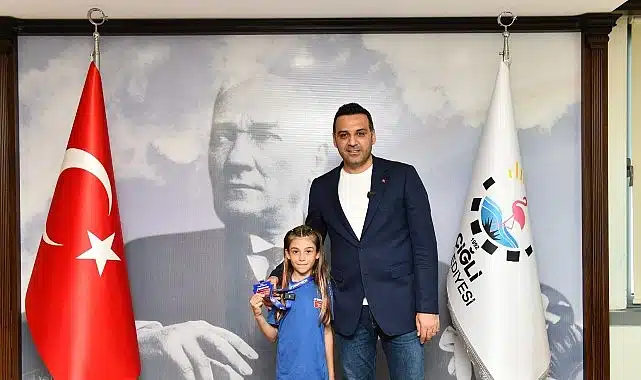 Türkiye’nin En Hızlısı Güneş’e Çiğli Belediye Başkanı Yıldız’dan destek