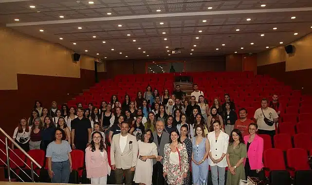 UCİM Başkanı Saadet Özkan, EÜ’de sahadaki deneyimlerini anlattı