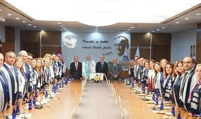 YÖK Başkanı Prof. Dr. Özvar Ege Üniversitesinde