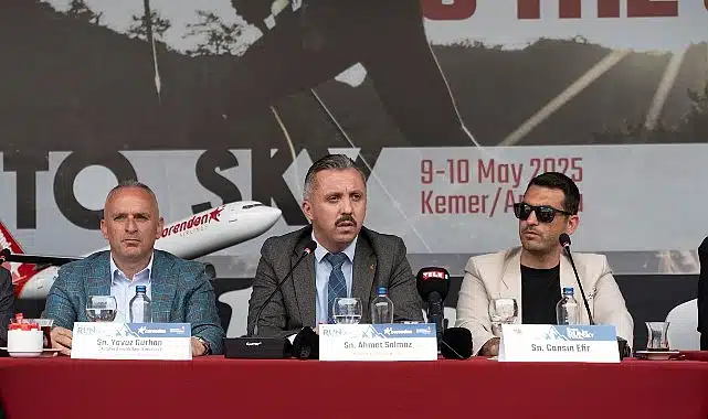 Yüzlerce koşucu Kemer’de denizden gökyüzüne koşacak