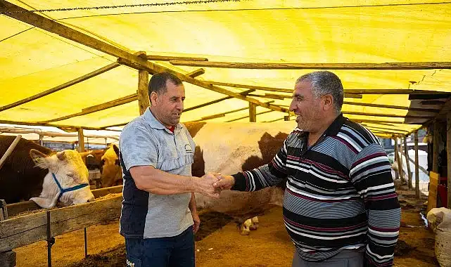 Bornova Kurban Pazarı kapılarını açtı