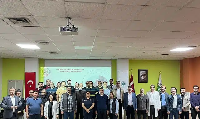 Büyükşehir İtfaiyesi’nden KOÜ personeline eğitim