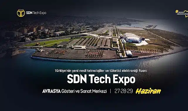 Enerji ve Tabii Kaynaklar Bakanı Bayraktar SDN Tech Expo Sahnesinde