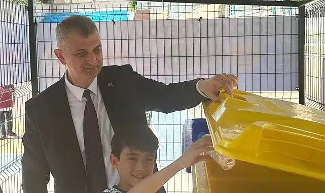 Gölcük Belediyesi’nden öğrencilere sıfır atık eğitim sahası