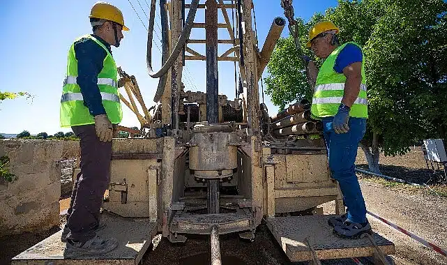 İZSU’dan Yarımada’ya 10 yeni sondaj kuyusu daha