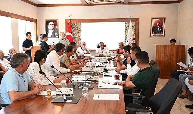 Kemer Belediyesi Haziran ayı meclisi yapıldı