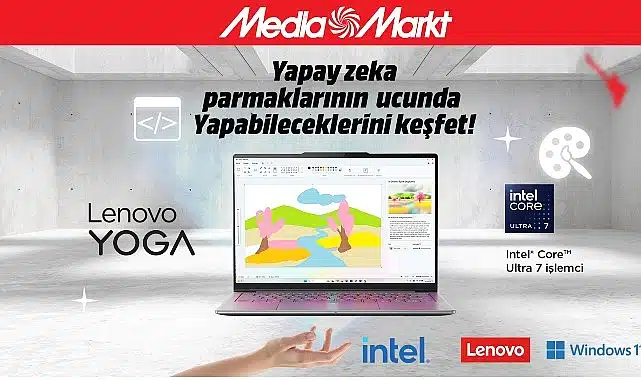 MediaMarkt, Intel, Lenovo ve Microsoft’tan   iş birliği: Yapay zekâyı keşfetmeye hazır mısınız?