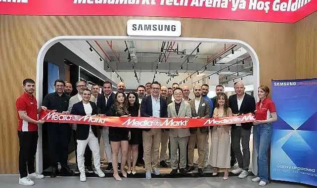 MediaMarkt ve Samsung’dan iş birliği:  MediaMarkt’ın teknoloji deneyim mağazası   Tech Arena Samsung mağazasına da ev sahipliği yapacak