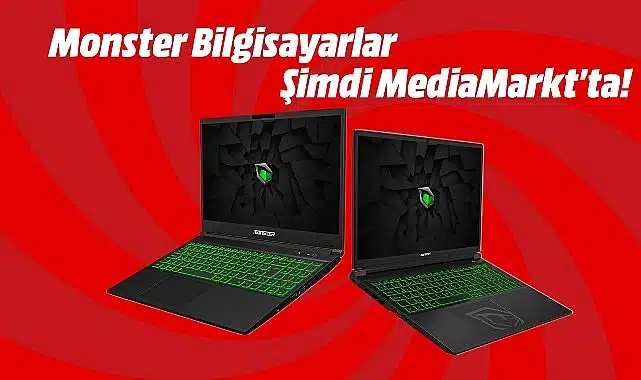 Monster oyun bilgisayarları MediaMarkt mağazalarında!