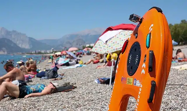 Büyükşehir’in robot cankurtaranları iş başında