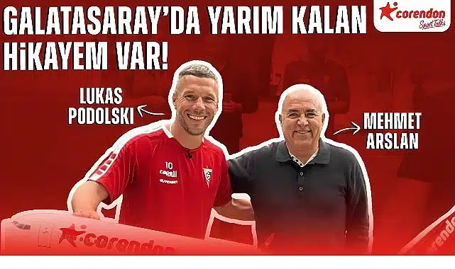 Efsane futbolcu Lukas Podolski, Corendon Sport Talks’a konuk oldu