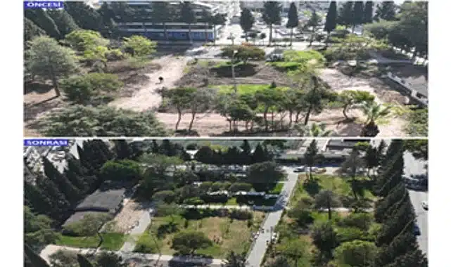 Fırat Yılmaz Çakıroğlu Parkı küllerinden doğdu