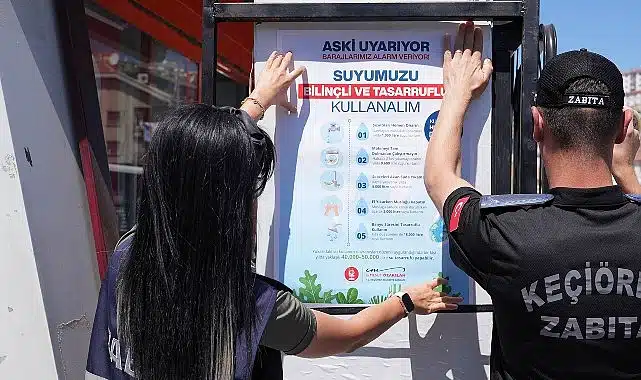 Keçiören Belediyesi’nden Su Tasarruf Seferberliği