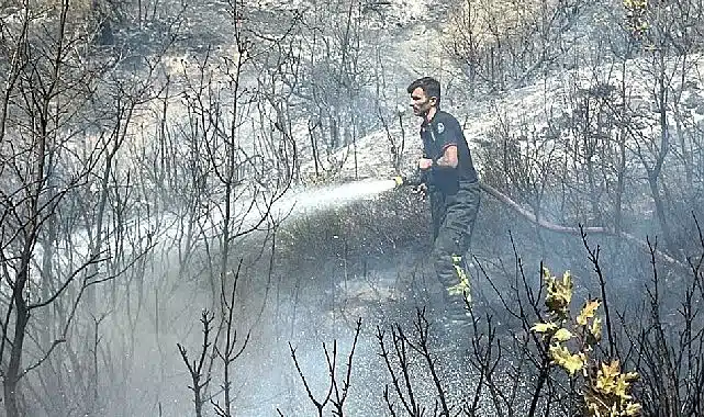 Kocaeli itfaiyesi Bursa’ya desteğe koştu