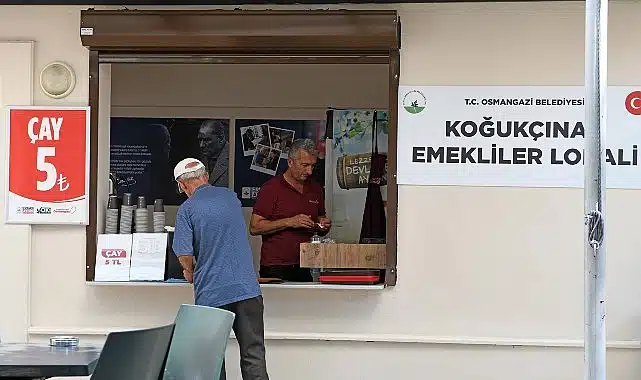Koğukçınar Emekliler Lokali, mahallelinin uğrak noktası oldu