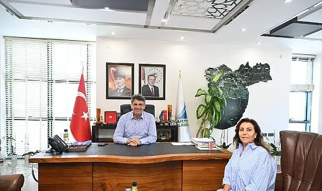 Şef Ayten Saner’den Başkan Kocaman’a Ziyaret