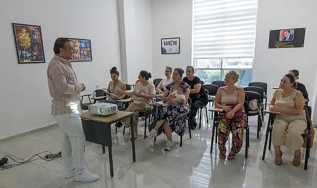 Yenişehir Belediyesinin anne ve çocuk eğitimleri sürüyor