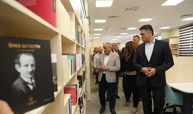 Aliağa Belediyesi’nden Eğitime ve Kültüre Büyük Katkı: Aziz Sancar Kütüphanesi Hizmete Açıldı