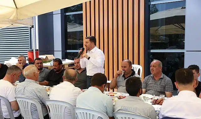 Başkan Arı, Sanayi Esnafıyla Bir Araya Gelerek Sohbet Etti