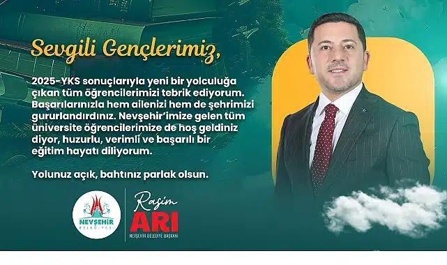 Başkan Arı’dan Üniversiteyi Kazanan Öğrencilere Tebrik