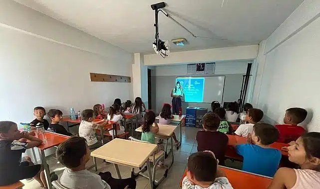 Burhaniye Belediyesi’nden öğrencilere çevre eğitimi