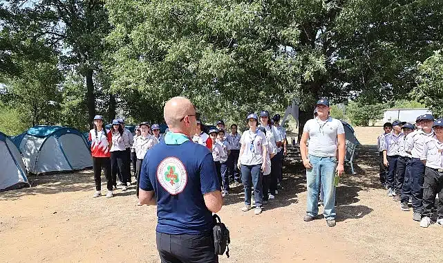 Büyükşehir izcileri Akseki’de kampta