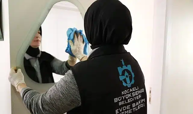 Büyükşehir’den 7 ayda 2 bin 288 ev temizliği hizmeti