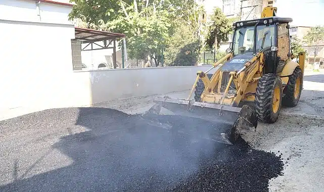 Canik’te Asfalt Yol Atağı