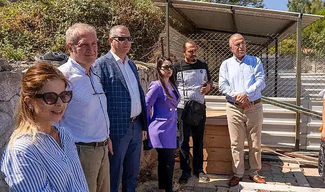 Gaziemir Belediyesi’nden can dostlara yeni yuva